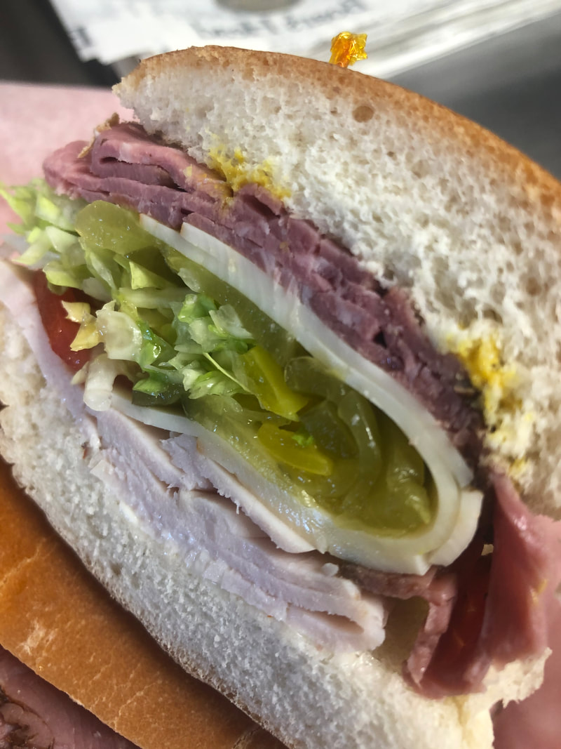Fresh sandwich from Sun Deli